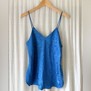 Vintage Jayre California Royal Blue Textured Cami